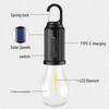 Rechargeable Retro Solar LED Camping Lantern - Waterproof Emergency Tent Light 