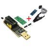 CH341A 24 25 серии EEPROM Flash BIOS USB-программатор модуль + SOIC8 SOP8 тестовый зажим для EEPROM 93CXX / 25CXX / 24CXX