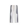 Li Ning Anti-Five Seven City Collaboration Changan Youth Color Block Straight Loose Knit Sports Брюки мужские брюки Shadow-Gray Moonlight-Gray AYKT803-1
