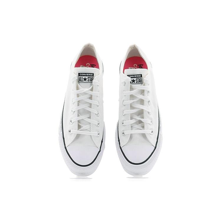 (WMNS) Converse Chuck Taylor All Star Lift Low Top White Sneakers Women's 569263C