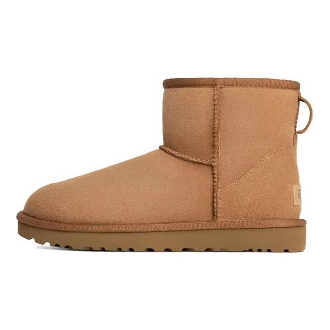 UGG CLASSIC MINI Снежные ботинки Женские 1016222-CHE(Команда401-)