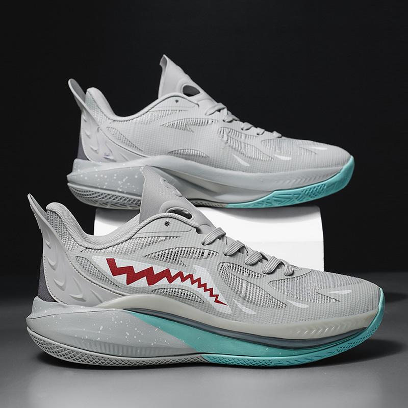 Новая стабильная поддержка высокий отскок противоскользящие износостойкие амортизирующие баскетбольные кроссовки студенческие кроссовки для единоборств