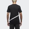 adidas Originals Trefoil Grid Logo Print Спортивная футболка с круглым вырезом с короткими рукавами Мужские топы Черный CW5173