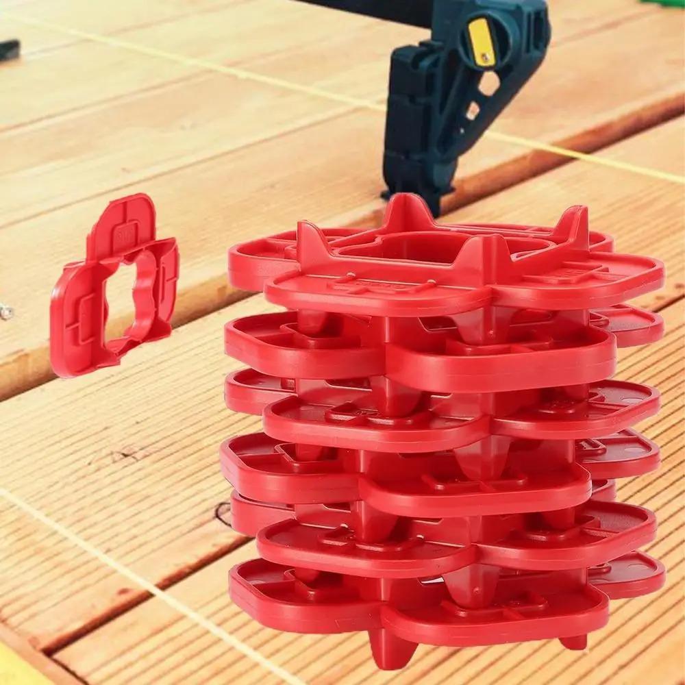 1/4/6Pcs Thickened 4-in-1 Multi-Size Deck Spacer Tool Decking Board Spacers Lawn Garage Garden