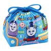 OSK Thomas the Tank Engine Drawstring Lunch Bag, Made In Japan, Stylish, Cute, Simple, Easy To Use, Easy To Access, Unisex, for Kids and Elementary Sc