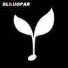 BLKUOPAR For Leaf Car Stickers Fashionable Occlusion Scratch Decals Waterproof Die Cut Creative Caravan Surfboard Decor