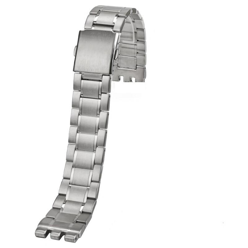 19 мм 21 мм Для Swatch цельнометаллический браслет вогнуто-выпуклая часовая цепочка YVS400 451 YVB404 железные мужские женские стальные ремешок для часов