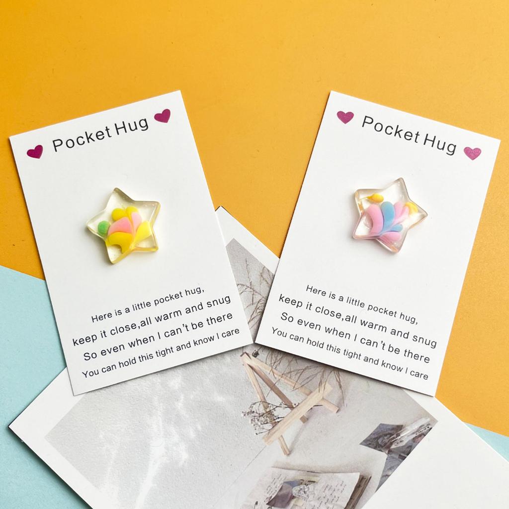 Pocket Hug Star Shaped Keepsake,love Gift, For Girlfriend, Wife, Granddaughter, Daughter's Birthday Gift, For Sisters, Inspirational Gift