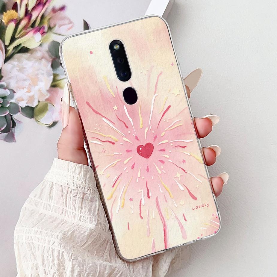 Чехол для Oppo F11 CPH1913 CPH1911 Цветы Расписная Крышка Мягкий Силиконовый Чехол для Телефона Для Oppo F11 Pro F 11 OppoF11 Pro Сумки