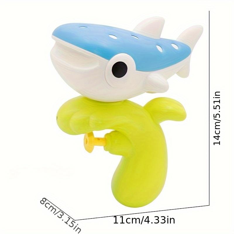 Красочный Подростковый Мультяшный Водяной Пистолет в Стиле Морских Животных Синий, Желтый Дизайн Рыбы, Новый Набор Игрушек для Бассейна и Пляжа, Подходит для Образовательного Досуга,