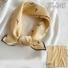 50 * 50cm Spring And Autumn Silk Scarves Versatile Decoration Professional Small Square Scarves Neck Protection Binding Bag