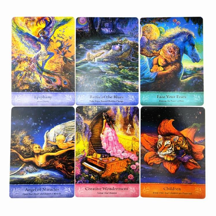 Колода из 46 карт Мистическая для Мудрости Таро Настольная игра Гадальные карты Судьбы