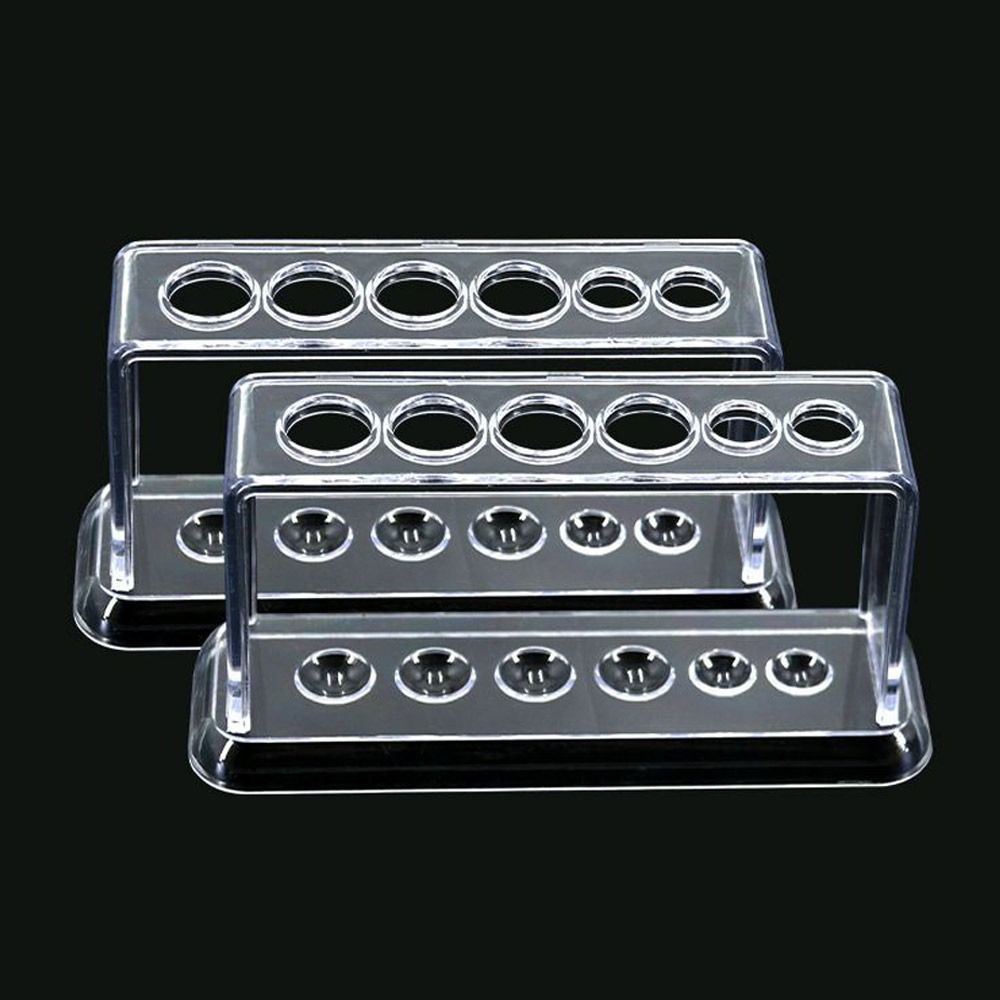 Clear Test Tube Holder 6 Holes Burette Support High-quality Test Tube Rack