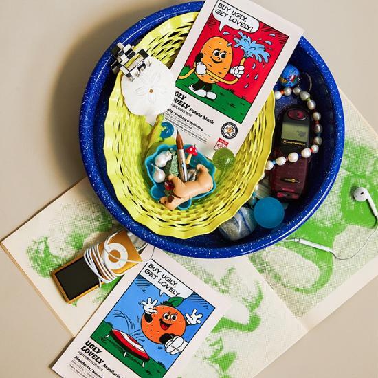 UGLY LOVELY Potato & Mandarin Mask 8 Sheets (+2 Sheets Free)