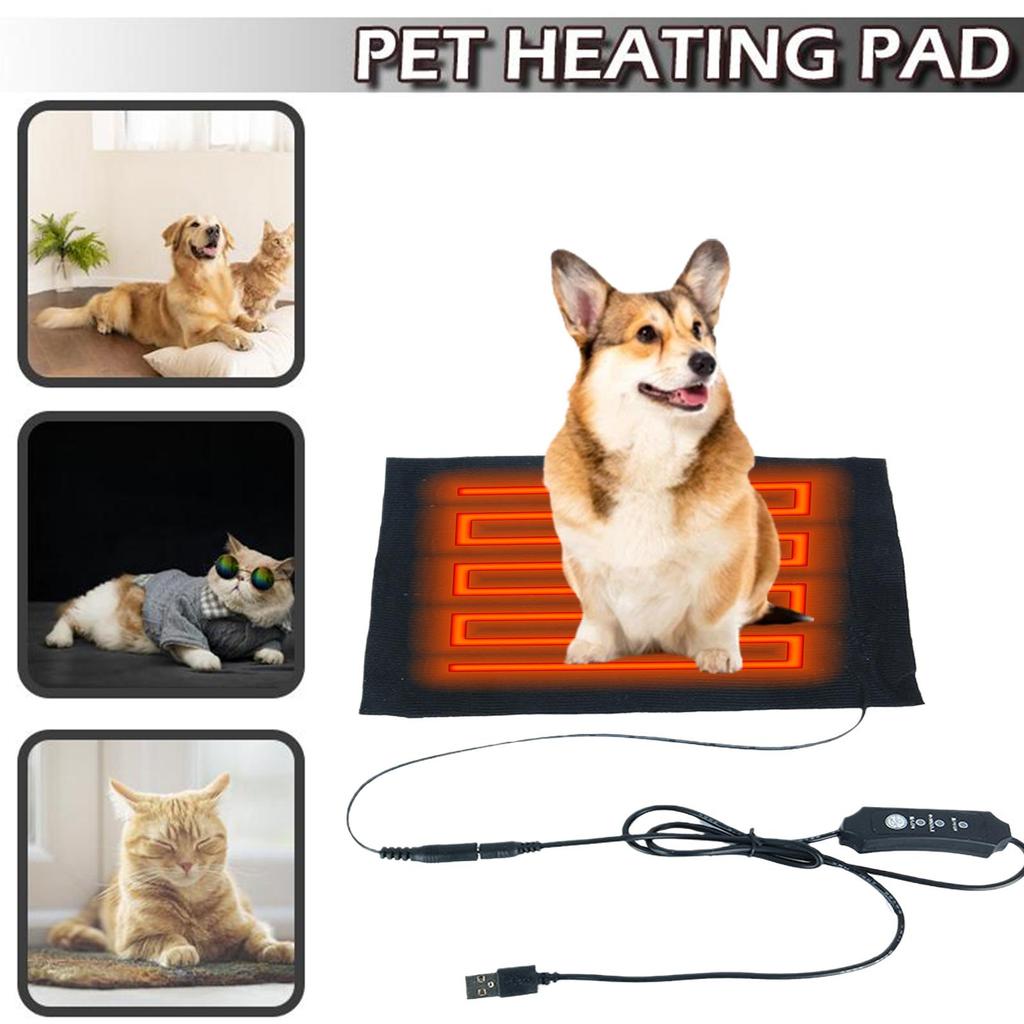 USB 3 Level Electric Heating Pad Pet Dog Cat Bed Warmer Winter Electric Mat 5V Heater Pad 2A Of M5Q2