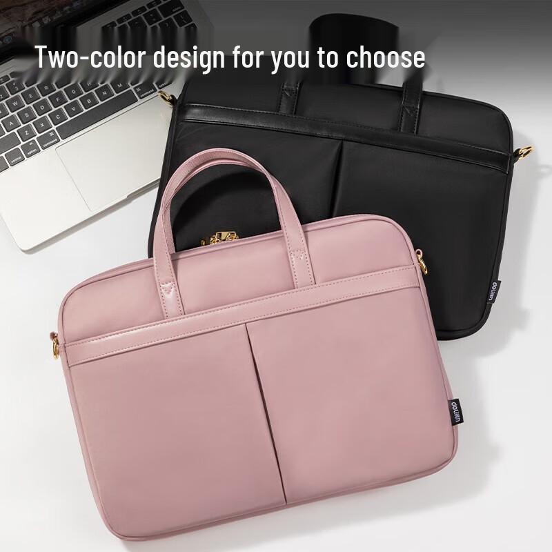 Deli BG103 Pink Business Document Briefcase