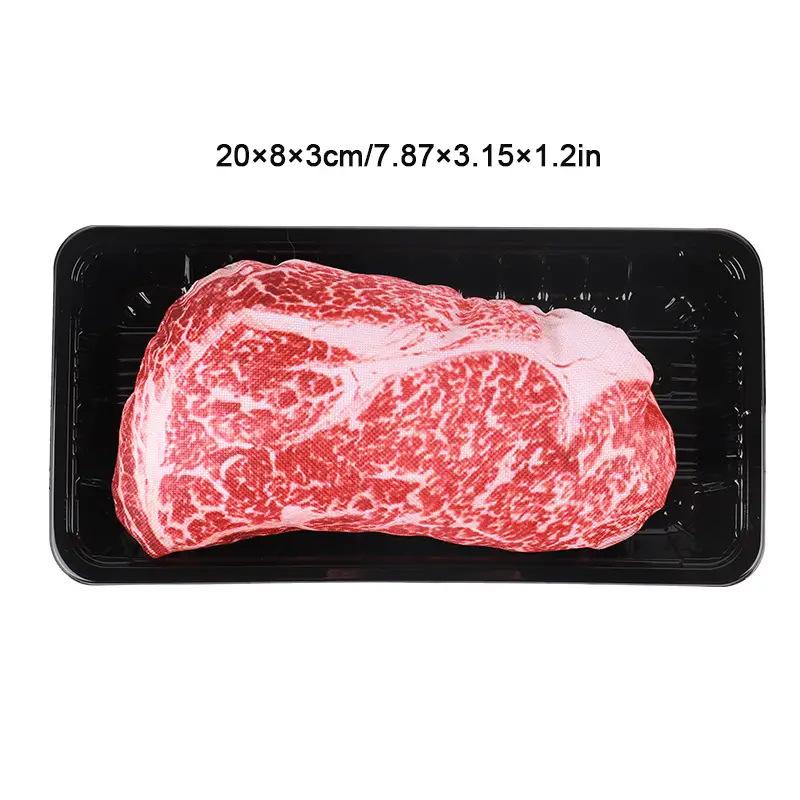 Игрушка-симулятор собаки, жующей стейк с томагавком