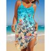 2025 Women's Summer Sleeveless  Print Casual Dress Summer Dress for Holiday Women Clothing