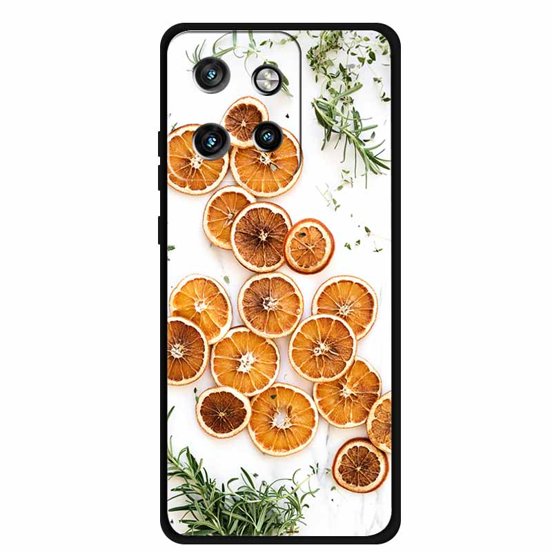 Christmas Cover For Motorola Moto G75 5G Black Silicone Cases TPU Santa Claus Christmas Tree Cover Deer For Moto G75 5G TPU case