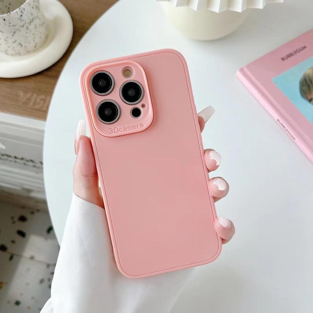 Применимо к iPhone16Pro Матовый силиконовый ТПУ Мелкое отверстие Apple 15 Полная упаковка Противоударный Мягкий защитный чехол