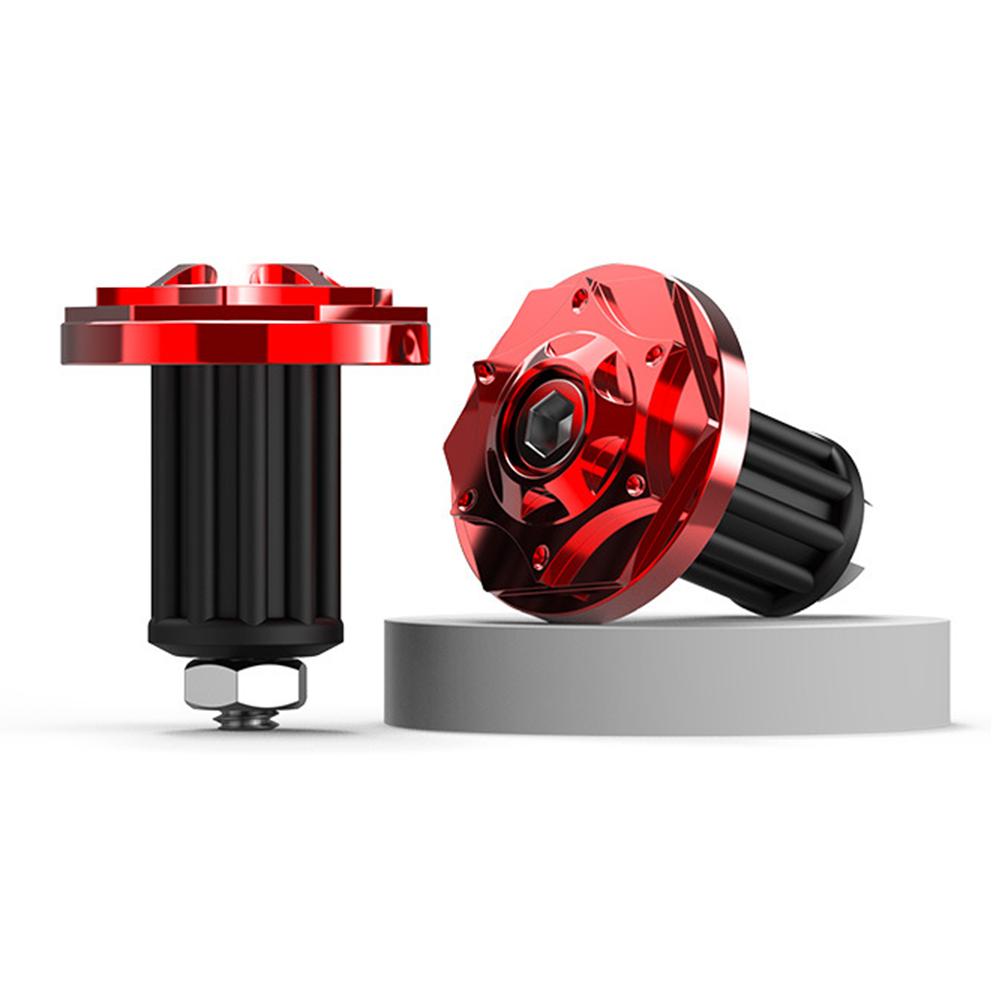 2 шт., наконечники ручек мотоцикла, заглушки, алюминиевые колпачки на руль, мотоцикл для Honda Yamaha KTM Dirt E-Bike