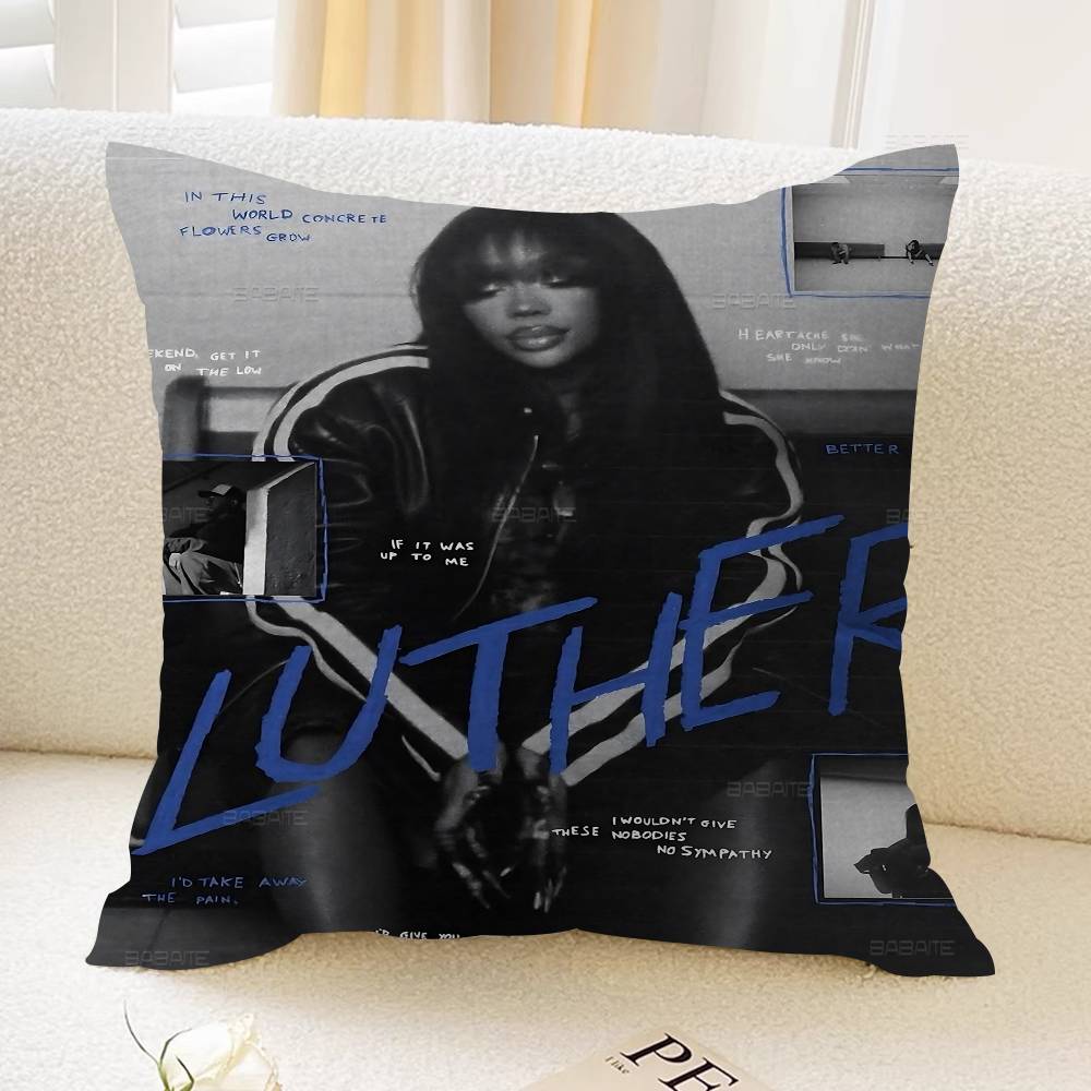 Pop Singer SSZA pillow cover sofa cushion cover home room decoration children gift