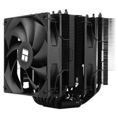 Thermalright Phantom Spirit 120 SE Black CPU Dual V2 PWM Fan и Double 7 Heat Pipes радиатор для процессора компьютера черный кулер, TL-C12B Tower, кулер,