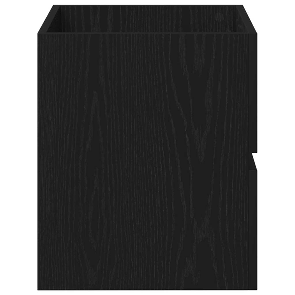 Sink Cabinet Black Oak 60 x 38.5 x 45 cm Particleboard