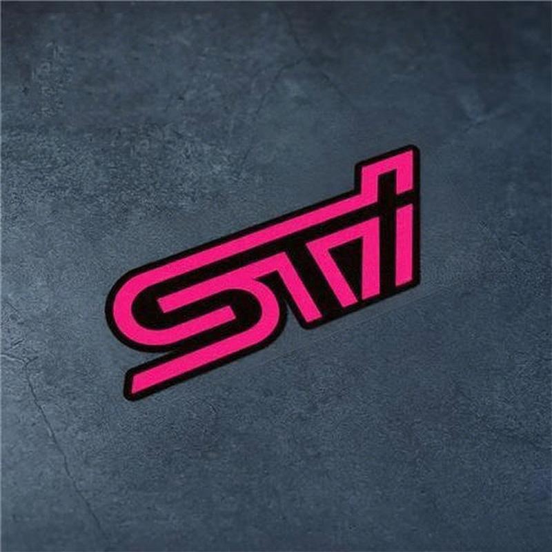 for Subaru STI Forester Impreza Legacy Outback XV BRZ WRX PVC Car Emblem Sticker Body Modified Badge Waterproof Decoration Decal rgw1