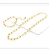 Women's U-shaped Bracelet Horseshoe Buckle Chain Necklace