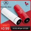 Car Sticker Car 500ml Intelligent Temperature Display Insulating Cup for Mercedes Benz AMG W205 W211 W212 W213 W201 W210 W124 Ac
