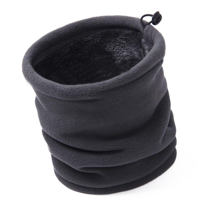 Уютный мужской женский флисовый бафф снуд шарф шапка унисекс термо лыжная одежда