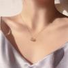 Cut Face Ball Three-Dimensional Geometric Short Pendant Collarbone Chain Simple Student Tide Gift Hollow Rubik'S Cube Necklace Women