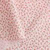 Sojitz Fashion Floral Print 112cm Wide X 4m Craft Supplies Broadcloth, Cut, Pink, B6100Z-3-24-4M,