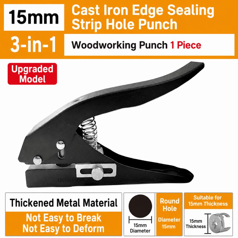 Metal Circle Hole Puncher 8-15mm Hole Punching Tools Creative Eyelet Puncher