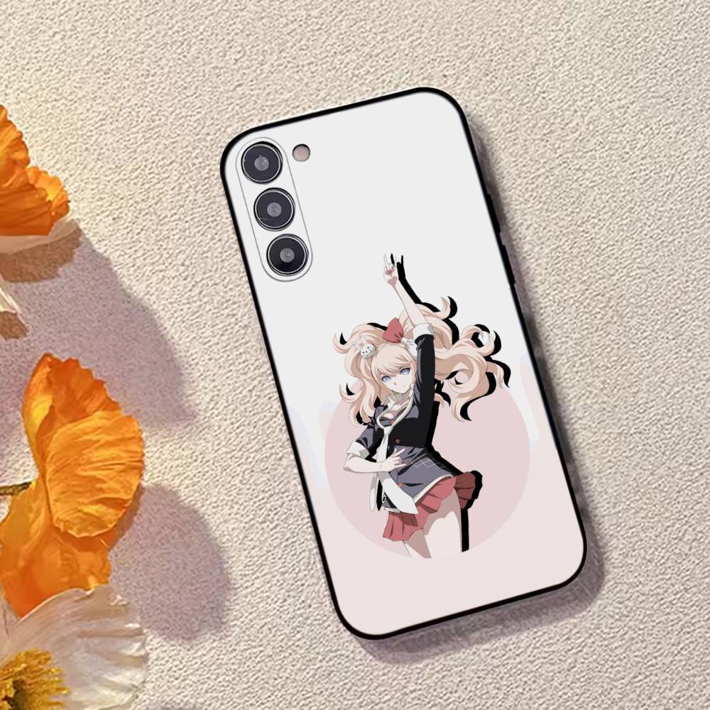 Чехол для телефона D-Danganronpa Game Junko Enoshima для Samsung Galaxy A73, A72, A71, A70, A53, A52, A51, Другие Мягкий Черный Чехол