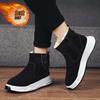 Hot Men Furry Snow Boots 2025 New Winter Warm Anti-slip Retro Zipper Anti-slip Outdoor Boot Thick Sole Casual Cotton Mens Shoes