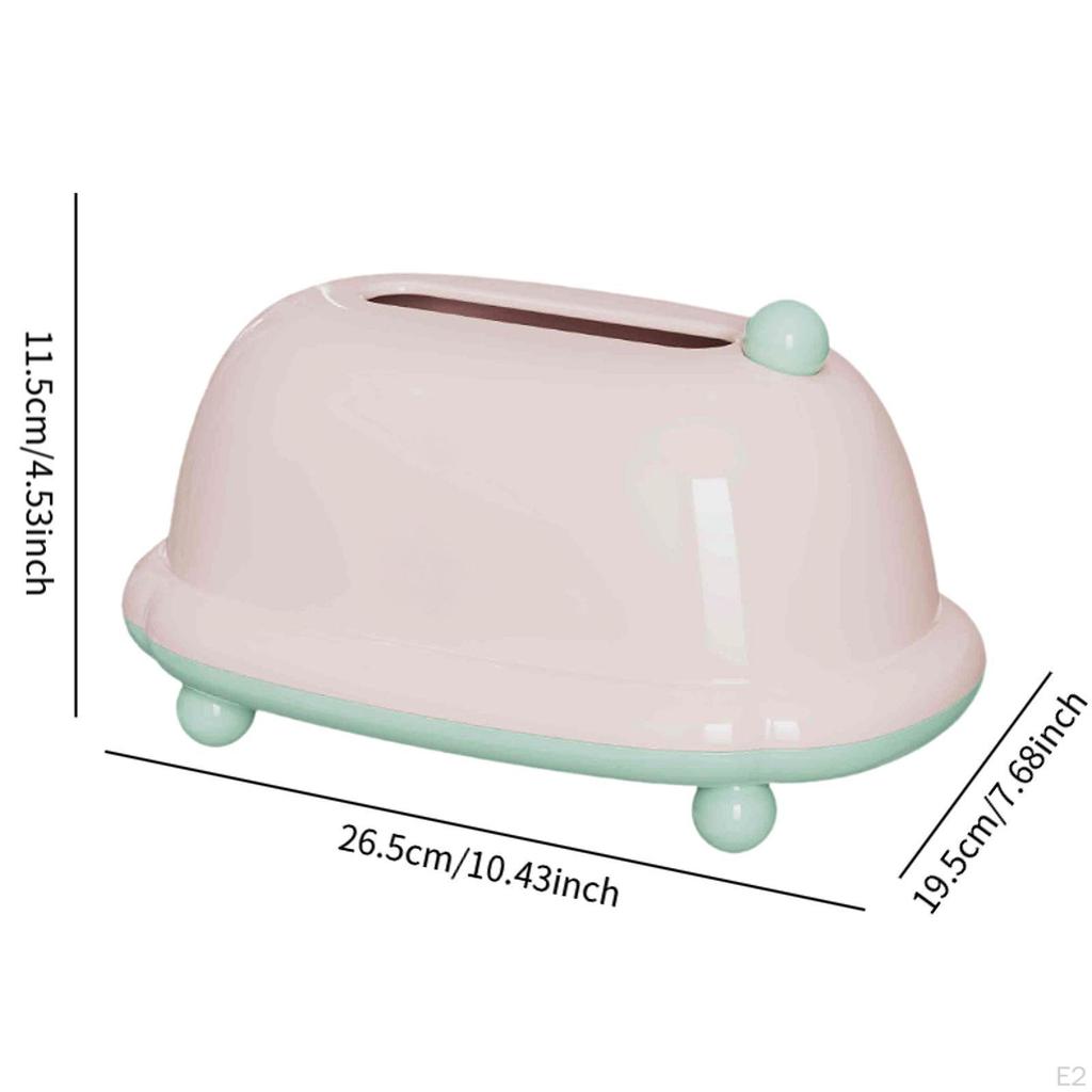 Tissue Box Napkin Holder Case Gift Organizer Storage Dispenser for Nightstands Home