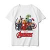 Genuine High Quality Trendy Internet Red Co-branded Avenger Short Sleeve T-Shirt Loose Large Size Short Sleeve