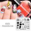 Nail Art Stamping Plate Nail Printing Stencil Template Manicure Tool for Nail Design
