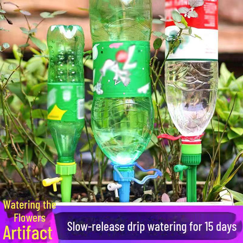 Автоматическое устройство для полива растений: Система капельного полива с таймером для дома или путешествий