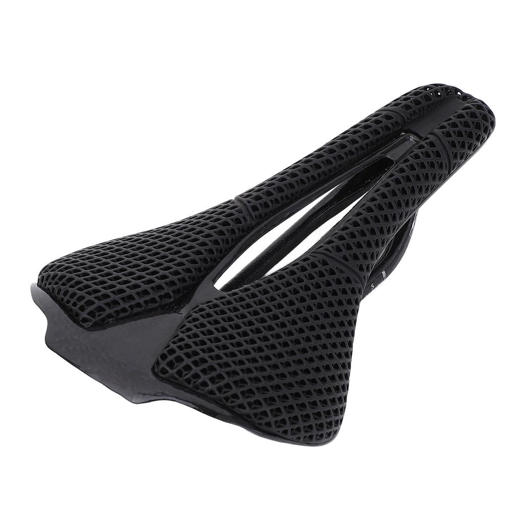 Bike Saddle High Strength 3D Printed Carbon Fiber Hollow Bike Cushion for Mountain Bikes