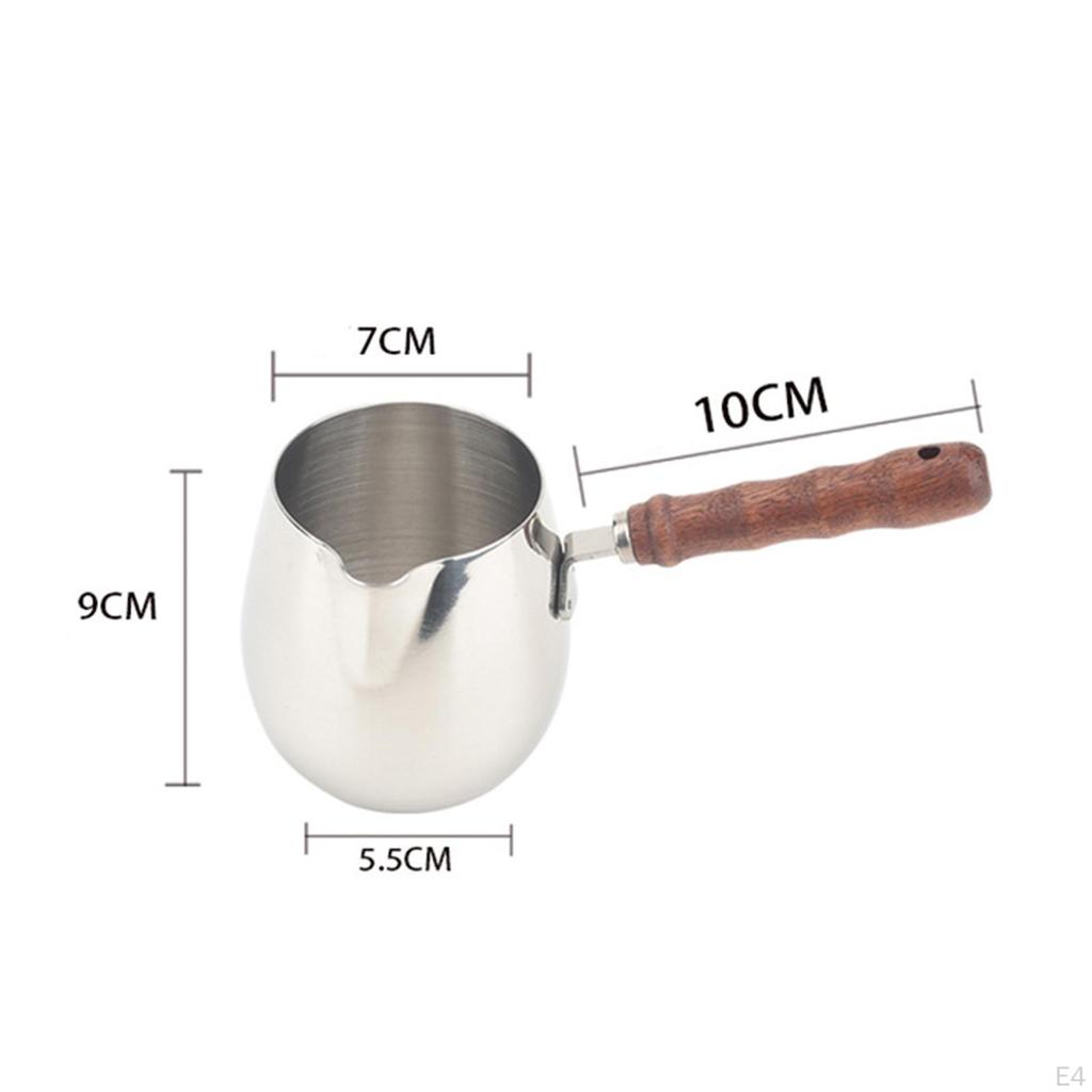 Кофейник с длинной ручкой и практичным носиком