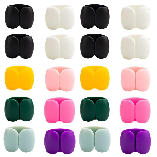 10/20Pcs Cable Organizer Clip Earphone Charging Date Power Cord Management Storage Buckle Portable Travel Home Desk Wire Holder Keeper