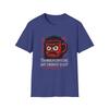 Unisex Softstyle T-Shirt Caffeine Chaos Mug Funny Sleep-Deprived Tee