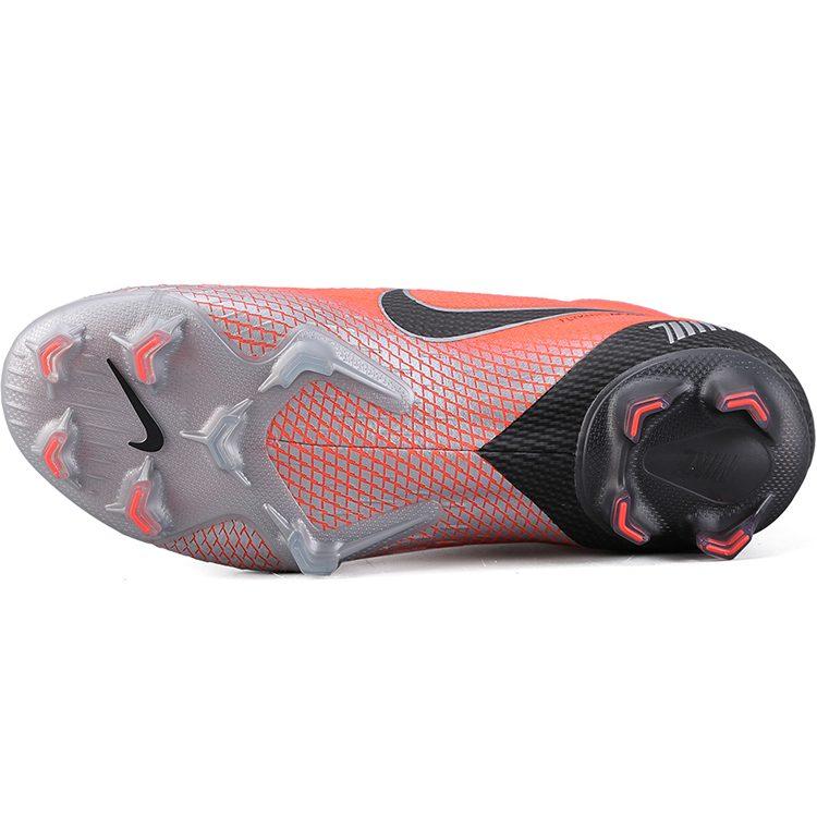 Nike Футбольные бутсы Mercurial Superfly 6 FG для твердого грунта, нескользящие, дышащие и легкие, мужские, красные, AJ3547-600