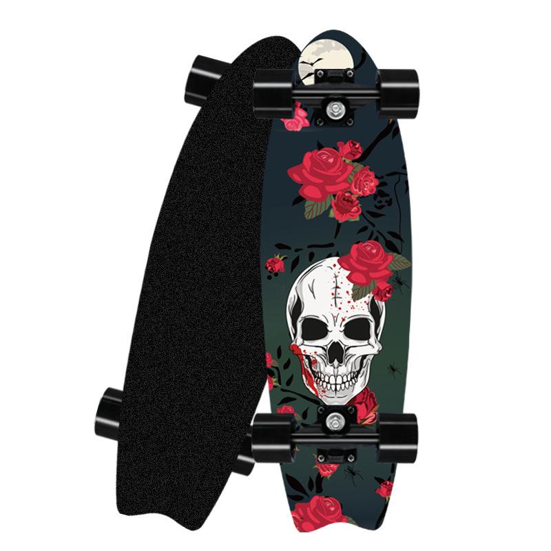 Профессиональный скейтборд для серфинга, кленовый скейтборд Single Rocker, круизер, скейтборд, лонгборд, детский спорт, уличный спортзал