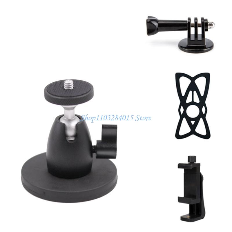R6FF Base Holder 360° Adjust Travel Tripod Mount Stand for DJI-Action Camera