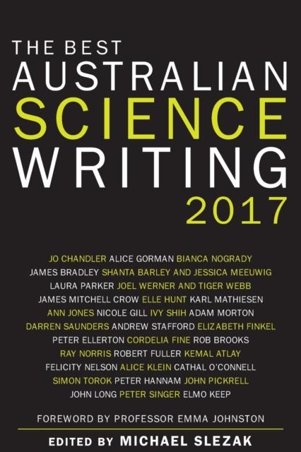 The The Best Australian Science Writing 2017 Book