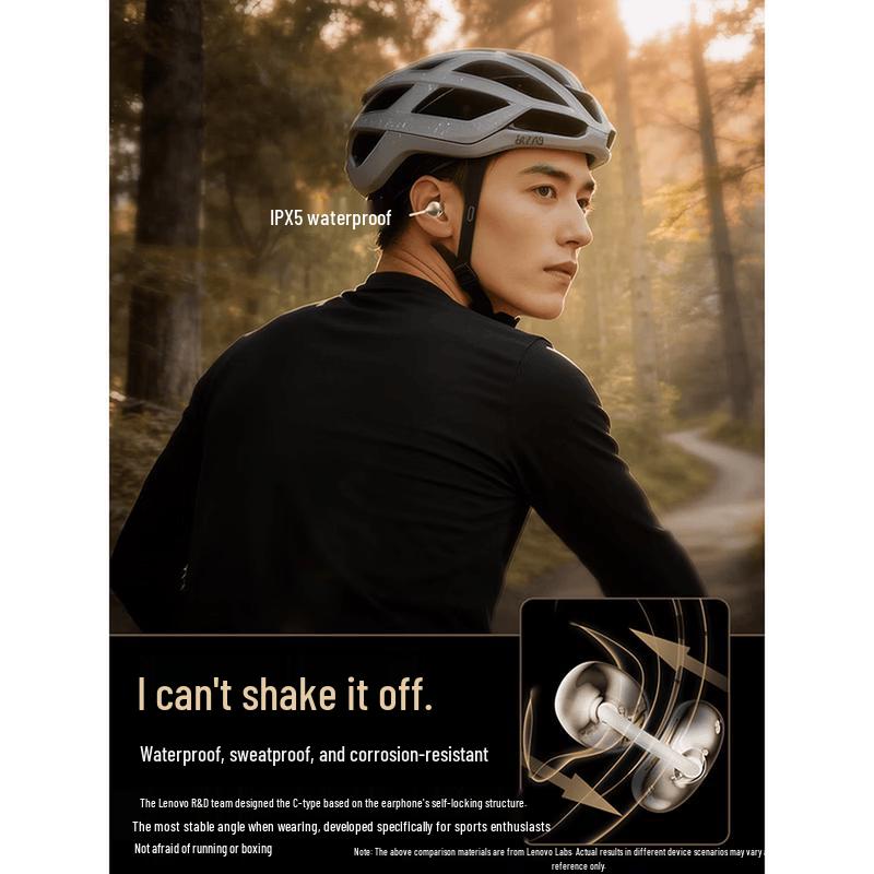 Lenovo XA390 Open-Ear Clip Bluetooth Sports Headphones